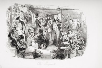 Les émigrants, illustration de 